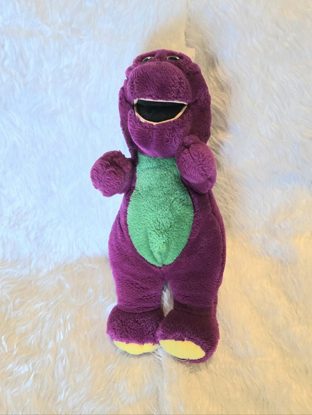 Vintage 1992 Barney The Purple Dinosaur Plush Kids Toy Dakin/the Lyons Group